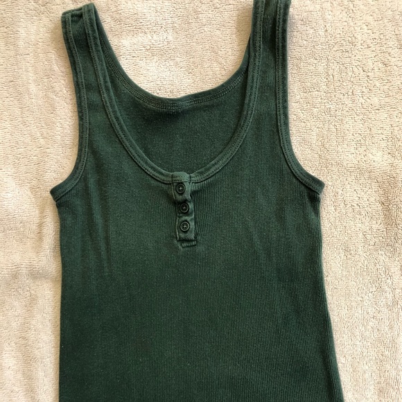 Brandy Melville Tops - Green tank top